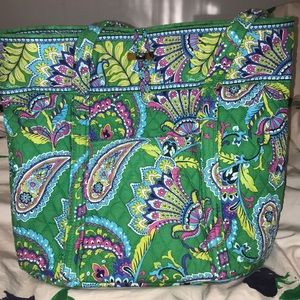 Emerald Paisley Vera Bradley Tote